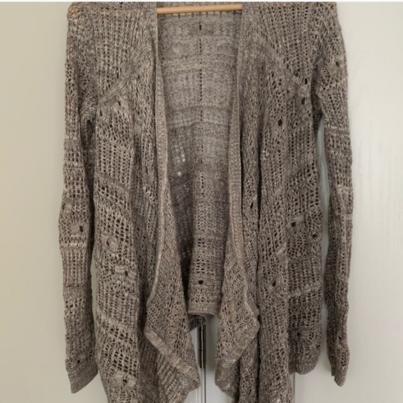 DKNY Top | DKNY Jeans Women's Asymmetric Cardigan - Picture 2 of 4